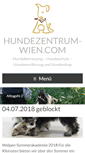 Mobile Screenshot of hundezentrum-wien.com